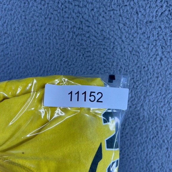 Adidas Michigan Wolverines Shirt Men's Small Yellow Football Double Sided 2008 - Picture 9 of 9